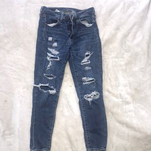 ripped jeans (patched)